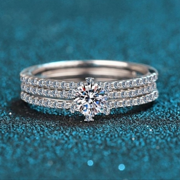 Diamond ring 18k - Picture 3 of 4